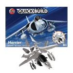 프리미엄 비행기 장난감 완구 항공기 모형 성인 및 에어픽스 J6009 퀵빌드 모델 키트 - 해리어 전투기 플라스틱 키트, 블록 빌딩 세트, 스냅... 