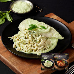 슈레드 닭가슴살 시금치크림맛, 100g, 16개 : 재미어트