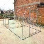 조립식 닭장 대형 사육장 닭집 하우스 철제 병아리 1 가로 2m 세로 2m 높이 플러스 필름 : 양서점