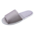 디딤 일회용 슬리퍼 호텔 여행용 기내 일회용 실내화 매쉬 거실화 305-O 베이지그레이 : 이지용품몰