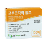 글루코닥터 골드 혈당측정지 100매 (2028년 04월) AGM-512S 시험지 검사지 : 메디칼샵