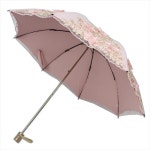 엄마 양산 선 우산 자외 차단 겸 2단 접이식 파라 레이스 공주 자수 H0267 햇빛 썬가리개 : FEELINGMALL