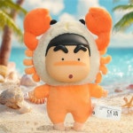 (한박스) 52TOYS 못말리는 짱구 홀리데이 파티 온도변화 태닝 랜덤 피규어 키링 4종 히든박스 : 골목대장 뭉뭉이네