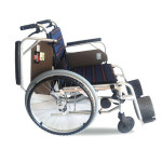 미키코리아 미라지7 22D-B 휠체어 (블루체크) (최상급 중고) : 이에스케어몰