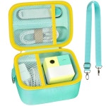 넥스 플레이그라운드 액티브 플레이 시스템, 장치용 맞춤형 슬롯이 있는 비디오 게임 콘솔 보관 홀더 백, HDMI 전원 코드, 리모컨 및... 