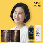 비비러쉬 새치 염색약 셀프 흰머리 버블 거품 부분 남자 : 비비러쉬