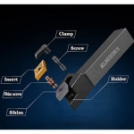 3/4 MDJNR 2020K15 선반 외부 회전 및 프로파일링 도구 홀더 메인 앵글 93 55 카바이드 인서트 DNMG43 DNMG44 (MDJNR2020K15) : 이브룸