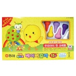 크레용 15색 드로잉북 아이선물 유치원 크레파스 : 밝은림마켓