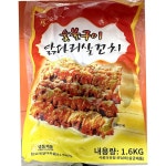 청학동 양념닭꼬치 데리야끼 1.6K 5개 데리야키꼬치 : 복된 마트