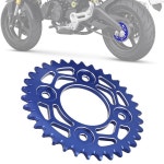 모터사이클 34 투스 스프로켓 리어 체인 스프로킷 420 / 34T CNC용 그롬 MSX125 MSX 125 14-15 17-20 Z125 19-21 CT125 21 : 지글샵01