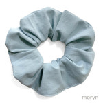 자체제작 국내생산 민트 스크런치 헤어슈슈 곱창머리끈 : 모린스토어