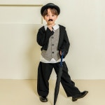 리틀채플린세트 할로윈 키즈 어린이 주니어 여아 남아 코스튬 : 라뷰앤제이