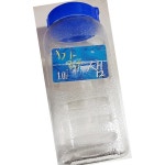 맑은샘 사각 물병 1L 10개 음료용기 : 알파식품