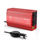 4.8A 듀얼 USB 고속 충전 포트가 있는 BESTEK 파워 인버터 DC 12V ~ AC 110V - 300W 자동차 플러그 어댑터 콘센트 - 휴대폰용 자동차 충전기... 