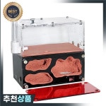 아크릴 개미 농장 온도 제어 콘크리트 둥지 무한 확장 곤충 집 식민지 술꾼 키트 : 3월14일