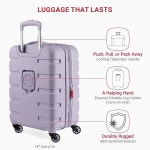 이브닝 헤이즈 3피스 세트 19 23 27 포함된 SwissGear 7366 하드사이드 익스펜더블 러기지 : MAAQQ05