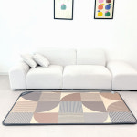 (주)한일의료기 국내생산 거실 바닥 온열 난방 전기장판 전기매트 유니크브라운, 소형 : 웰빙한일의료기