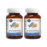 가든오브라이프 유기농 남성 종합 멀티 비타민 영양제 30정, 2개 : 센트럴팜