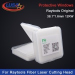 납품전문 LUSAI 10 개/몫 Raytools 원래 보호 렌즈 Windows 38.1x1.6mm 12KW 211LCG0076 BM114S BM115 섬유 레이저 커팅 헤드... 