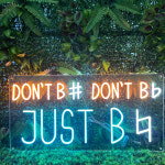 소극장 공연장 네온사인 주문 LED네온플렉스 실내 포토존 영어 10cm : TTok