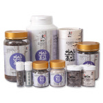 인산 9회 9번 구운 자색죽염 고체 인삼가 한가인 미네랄 용융 소금 효능 60g, 1개 : 구전소금 인산죽염담다스토어