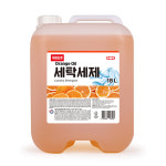 오렌지 세탁세제18L 대용량 중성 액체 세제 말통 : 직판나라