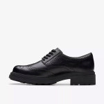 클락스 여성 오리노코3 더비 Orinoco3 Derby 가죽 로퍼 Black : 에이테니아