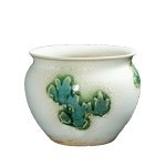 도자기 꽃병 화분 대구경 세라믹 레트로 스타일 안뜰 거실 장식 지지 흙 고풍스러운 화병 인테리어 항아리 현관 오브제 : FEELINGMALL