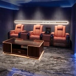 듀얼 모터 전기 리클라이닝 홈 시어터 좌석 - 컵 홀더, 마사지 기능이 있는 조절 가능한  가죽 의자 : 봉식이네상사