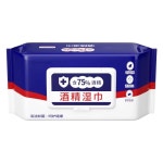 75도 알코올 소독 물티슈 큰 가방 가정용 75 사무실 특수 청소 화장솜 1 패키지 : 별콘