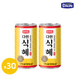 (다인) 다인 식혜 밥알없이 깔끔한 맛 175ml 30캔 미니캔 : 상주에프앤비