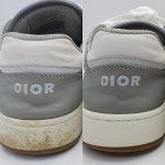 [호환]명품운동화세탁 디올 신발 세탁 오블리크 B27 로우탑  스니커즈  크리닝 더스트백 : 레더체인지