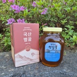 100%국내산 아카시아 토종 사양 천연 벌꿀 설악산 야생화 꿀 2.4kg : 코리아푸드