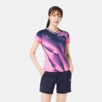 코랄리안 CRT-H2509 여성 반팔 티셔츠 배드민턴의류 배드민턴복 2025FW  : 큐알스포츠