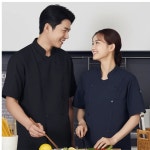 더블스냅 숨쉬는 방수 조리복 반팔 : 용인마실