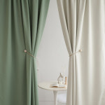 빛차단 방풍방한 쏙 봉집형 암막 가리개커튼 5size 10color : 메종텍스타일