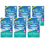 덴텍, 클린 이지 리치 치실 픽, 고급 불소 코팅, 구강 청결제 블라스트 맛, 75개입 (6팩) 75 Count (Pack of 6) : 셀렉샵7
