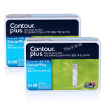 바이엘 컨투어플러스원 혈당시험지 200매(2027년 01월)당뇨 검사지 측정지 : MS메디칼