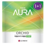 AGNSE LG생활건강 아우라 그레이드 리필 1박스 난초, 280ml, 12개 : AGNES