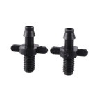 스레드 정수기 부품 1/4 인치가시 커넥터 호스 피팅 관개 정원 파이프 50 : 소로유통N