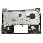 HP Probook 440 G8 445 G8 M23769-001 실버용 교체 노트북 상부 케이스 팜레스트 백라이트 키보드 조립 부품 : MUSIRO