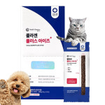 콜라겐 플러스 영양제 간식 (개별포장) 강아지 고양이 영양트릿 아이즈(눈), 300g, 1개 : 드림펫 동물병원