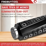 그리즐리 8인치 조인트용 마감 - 커터헤드 처리 카바이드 모델, 저소음, 헬리컬 우수한 가능 36개의 인서트, G0500/G0543/G0586/G0857... 