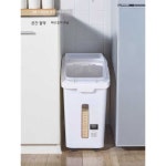 쌀보관통 쌀 보관 진공쌀통 용기 보관함 원터치 15L 소형 F8900 (계량컵 포함) 밀봉 : 리온:샵
