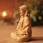 2024 성심 예수 그리스도 묵상 조각상 창의적인 집 거실 장식 레진 공예 어린이 선물 : neulbomneulbom