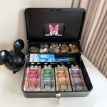 소형 지폐보관함 금전함 지폐 현금 박스 동전 계산대 : 방가컴퍼니