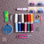 반짇고리 가정용반짇고리세트 바늘실셋트 바느질세트 : 사자사자스토어