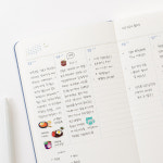 바이풀디자인 기억보관함 미디움 주간 세로형 2026년 위클리 다이어리 : 바이풀디자인 공식스토어