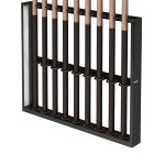 월 마운트 풀 스틱 홀더 - 당구장, 클럽 및 바용 금속 큐 랙 대용량 액세서리(블랙, 60cm) Black 74cm : 픽버즈