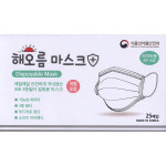 국산 식약처허가 KF-AD 비말차단 MB정전필터 해오름마스크 50매 3중 화이트 : 우리아이사랑